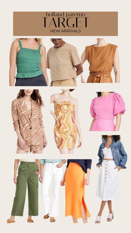 New Spring Arrivals from Target 
Spring dresses, midi skirts, spring tops, Easter, workwear, Target 

#LTKSale #LTKFind #LTKunder50