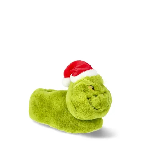 Grinch Holiday Kids Slippers | Walmart (US)