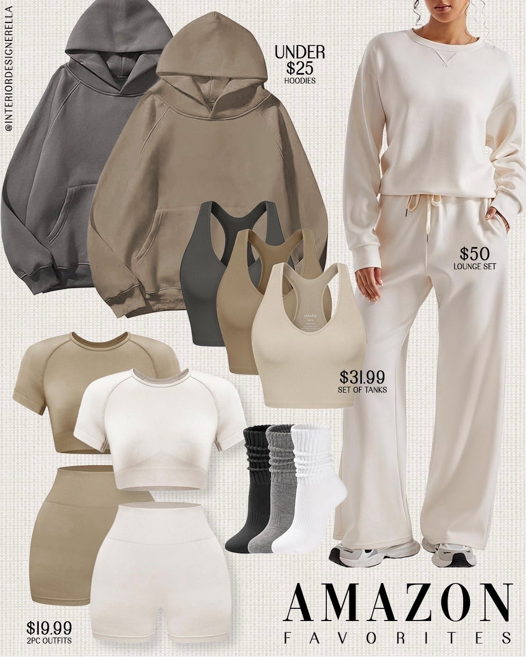 $19.99 Amazon workout outfits + under $25 Amazon oversized hoodies!✨ Click on the “Amazon ootd” collections on my LTK to shop!🤗 Have an amazing day!! Xo!!

#LTKootd