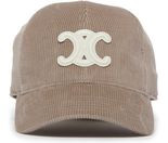 Triomphe baseball cap in corduroy | 24S US