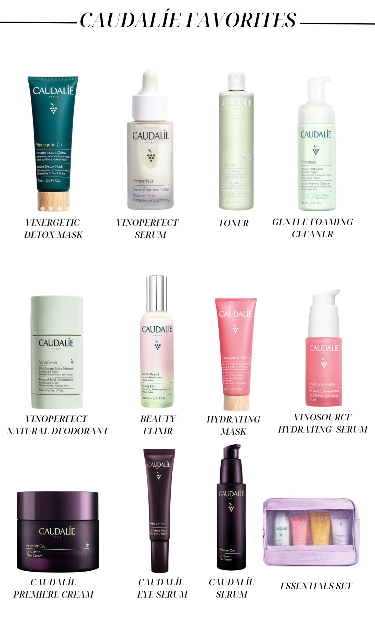 Caudalie has proof to be one of the best skin care brands. It’s clean and has the best ingredients for sensitive skin. Must try! 

#LTKBeauty