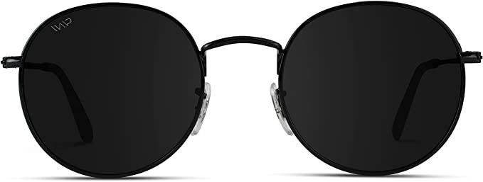 WearMe Pro - Reflective Lens Round Trendy Sunglasses | Amazon (US)