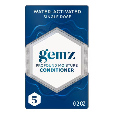 gemz Moisturizing Conditioner, Profound Moisture, Color Safe - 5ct/0.2oz | Target