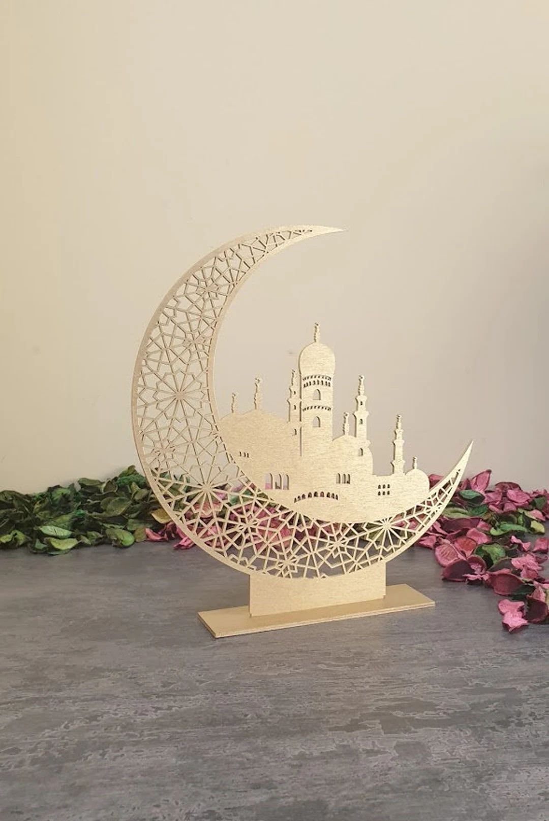 Freestanding mosque decor moon decoration sign Ramadan Kareem Sign Blessed Ramadan sign Eid Mubar... | Etsy (CAD)