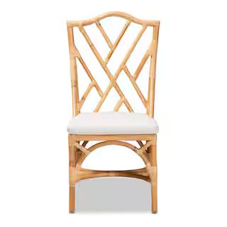 Sonia Natural Rattan Dining Chair | The Home Depot
