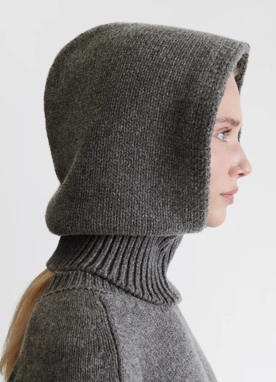 Hand Knit Geelong Hood | &Daughter