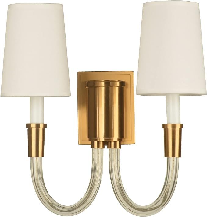 AZNO LIGHTING Libon Gold Sconce - Light Fixture for Wall, Dining Room, Kitchen, Bedroom, Living R... | Amazon (US)