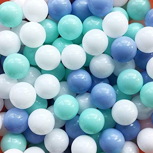 MoonxHome Ball Pit Balls Crush Proof Plastic Children's Toy Balls Macaron Ocean Balls 2.15 Inch | Amazon (US)