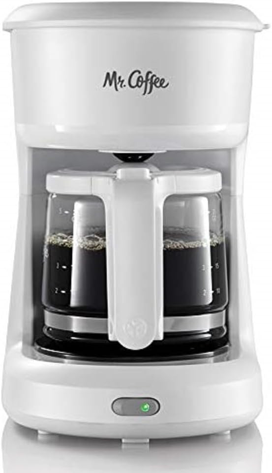 Mr. Coffee 2134286 ® 5-Cup Mini Brew Switch Coffee Maker, White | Amazon (US)