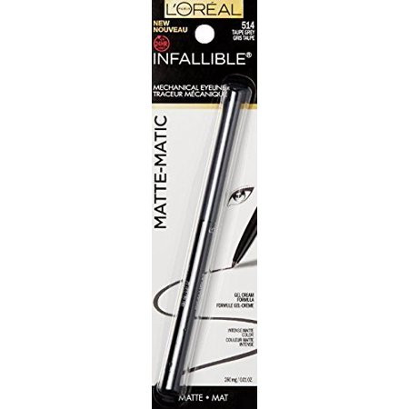 4pc Loreal Infallible Matte-Matic Mechanical Liner 514 Taupe Grey | Walmart (US)