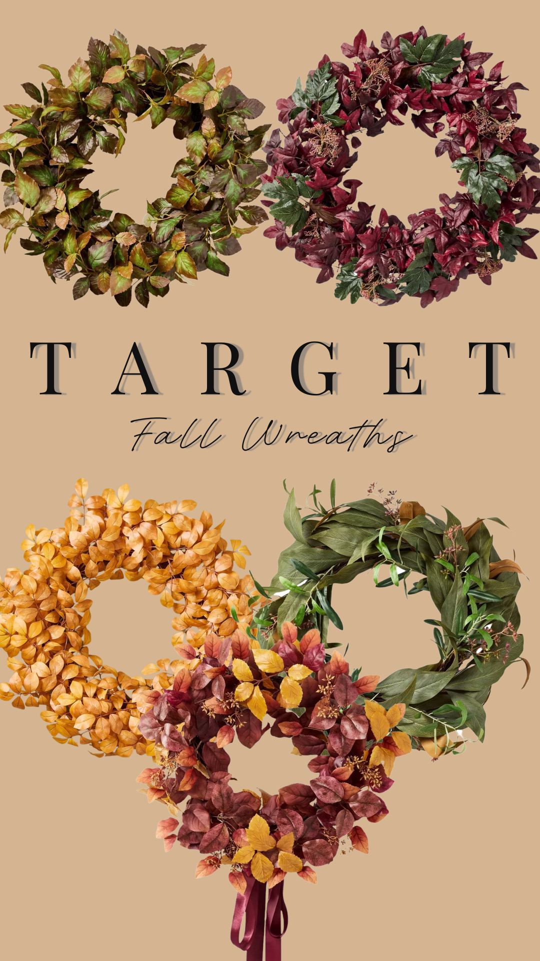 Cute and Affordable Fall Wreaths from Target!

home decor, interior design, outdoor decor #Target #Threshold #HearthandHand #StudioMcGee #Magnolia 

 #LTKHome #LTKSaleAlert