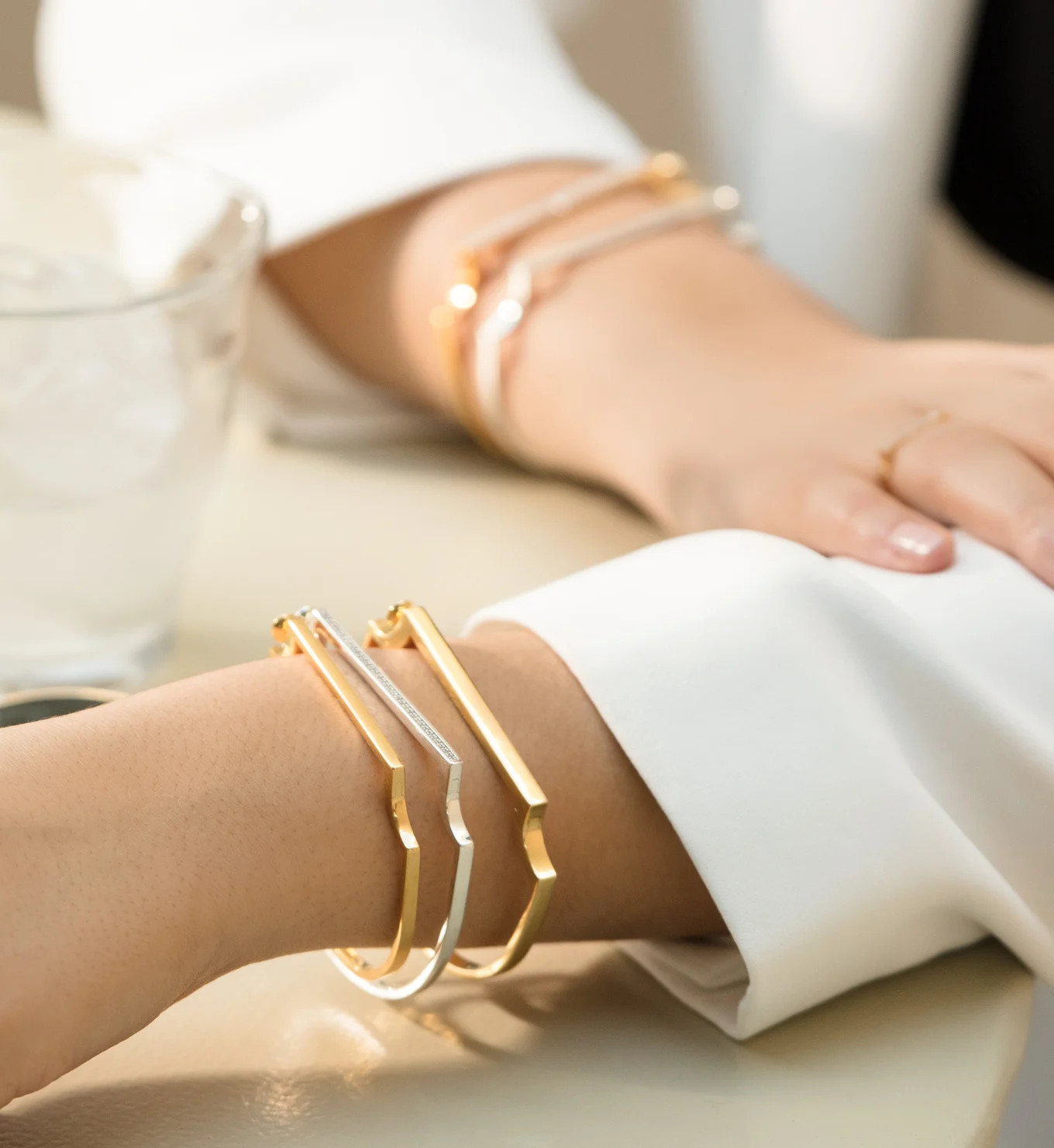 Signature Skinny Bangle | Monica Vinader (Global)