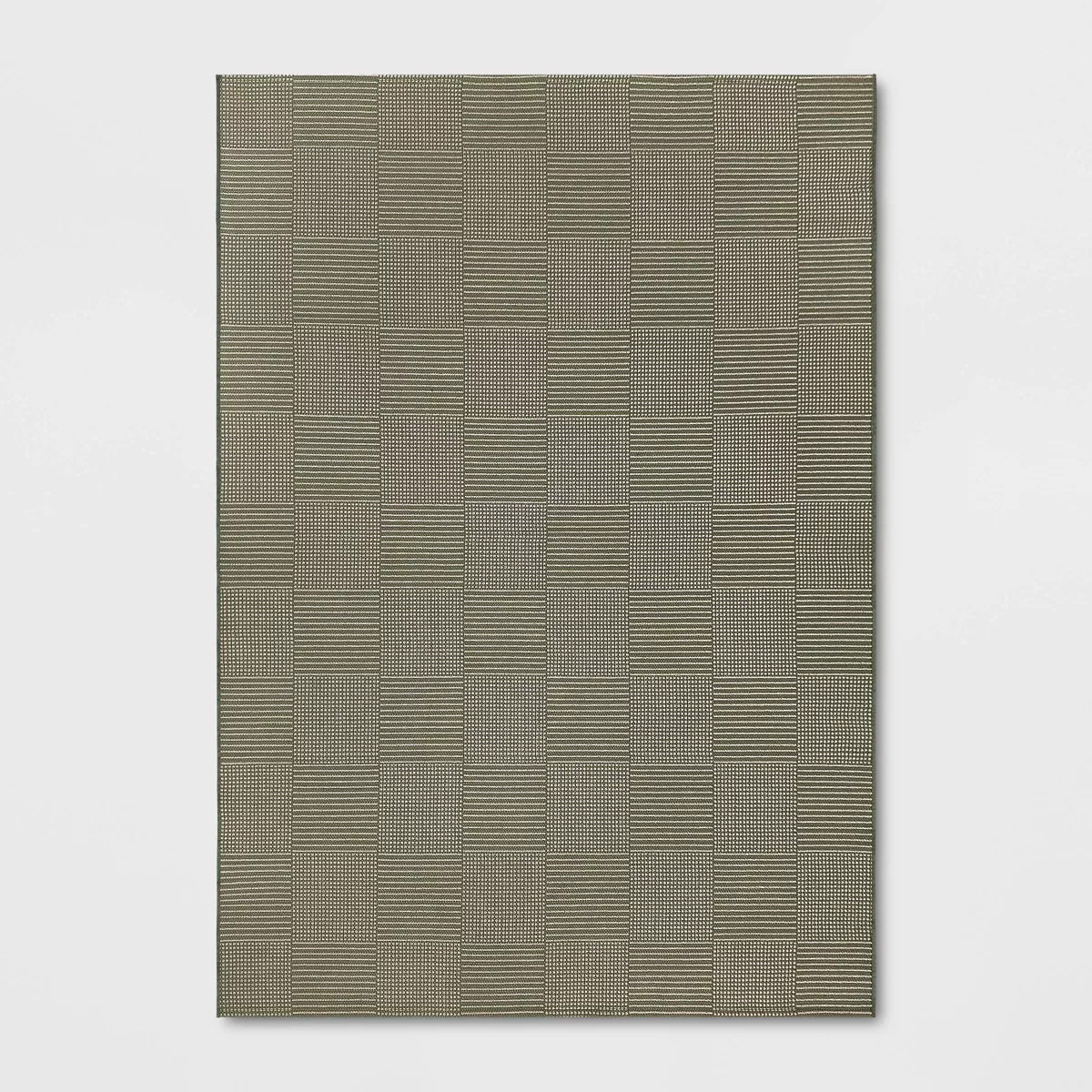 Patterned Grid Outdoor Area Rug - Threshold™ designed with Studio McGee | Target