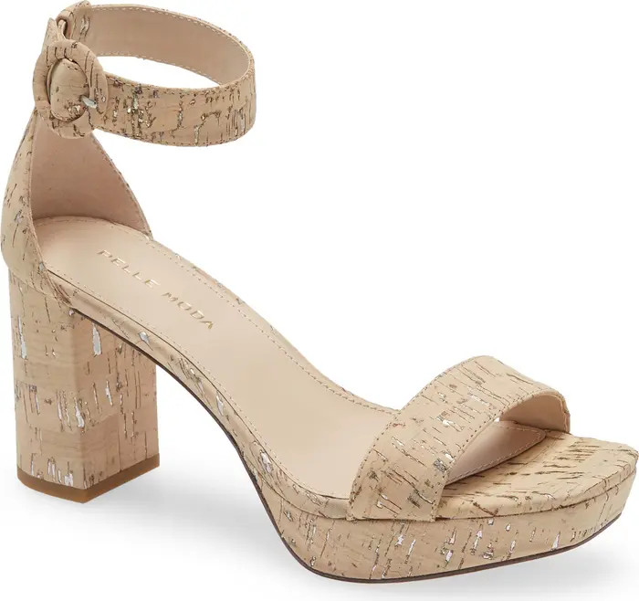 Pelle Moda Amari Platform Block Heel Sandal | Nordstrom | Nordstrom