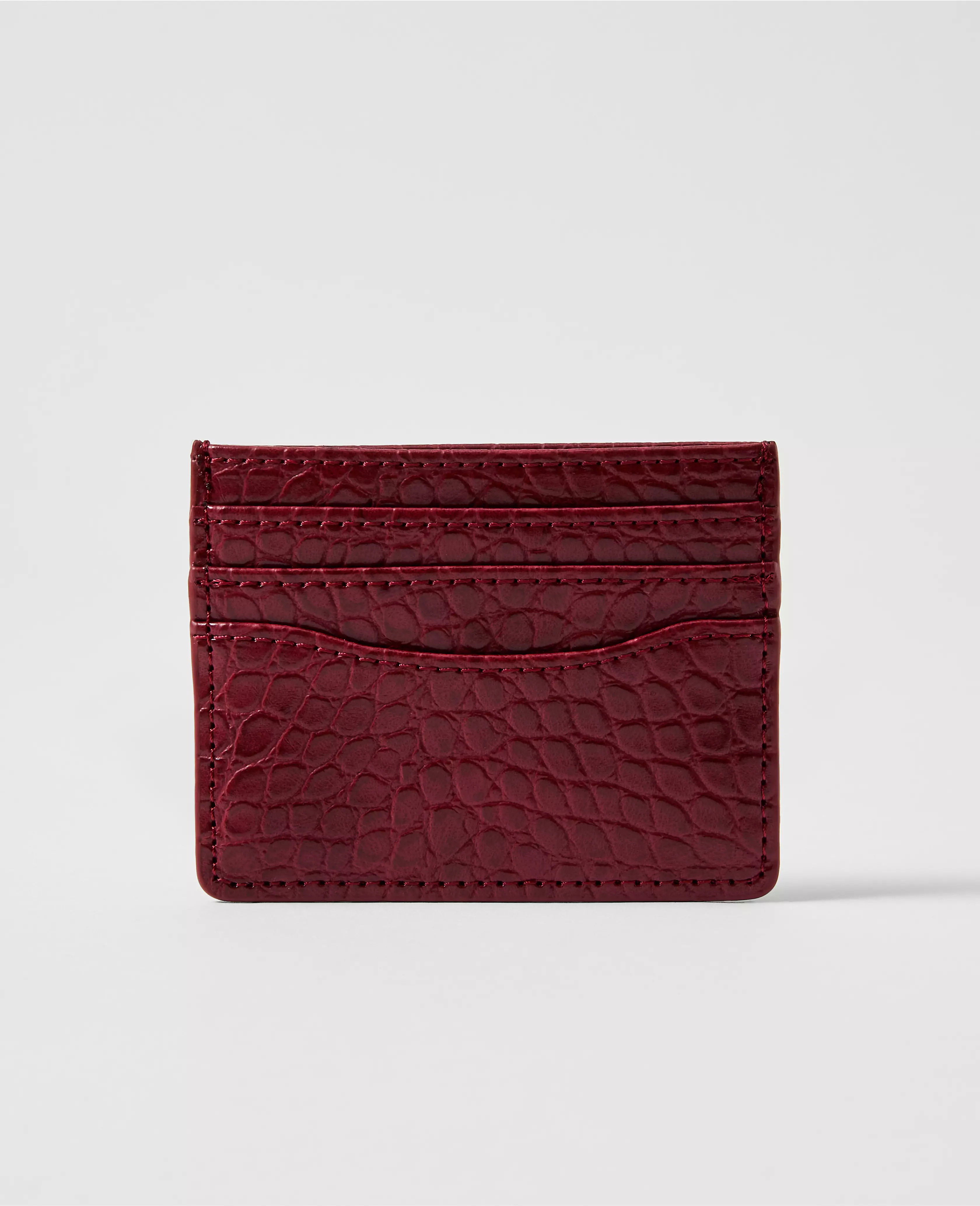 Croco Card Case | Ann Taylor