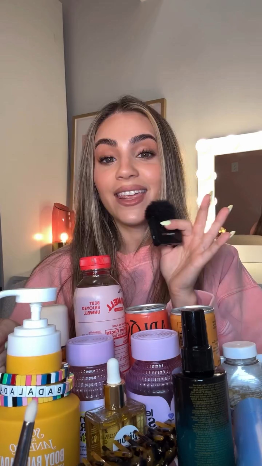 first monthly faves video of 2025 🙈 so let me know if you want me to bring them back 🤍 

My roundup of beauty, wellness, skincare, a few fashion bits, and all the random girlie things that just hit this month ✨

Here’s what made the cut:

💄 Beauty

@charlottetilbury Super Nudes Lip Cheat Contour Duo
@olehenriksen Pout Preserve Lip Treatment
@lorealparis Lumi Glotion in Medium Glow
@makeupforever Artist Color Crayon (multi-use!)
@thennmetoyou The Giving Essence
@drdennisgross Alpha Beta Ultra Gentle Peel Pads
@glossier Futuredew
@soldejaneiro Body Badalada Lotion
@phlur Peach Skin Mist

💤 Wellness
@lemme Sleep Gummies
@lemme Purr Gummies
@ritual Women’s Multivitamin 18+
@wellbel Women’s Hair Supplements
@aplos.world Negroni & Ume Spritz 
@listerine strips (stock up on amazon!)

💇‍♀️ Haircare & Sleep
@gisou Honey Infused Hair Oil
@shuuemuraartofhair Ultimate Reset Night Serum
@slipsilkpillowcase Pure Silk Pillowcase (White)

👕 Fashion & Extras
@welovenood No-Show Nip Covers
@malibeads Chunky Bangle (2.5”)
@aritzia Babaton Gallery Top (XS)
@aritzia Wilfred CruiseLinen™ Thesis Pant (XS)

✨ #MonthlyFaves #BeautyRoundup #junefaves #empties #lifestyle #randomthingsilike #TikTokMadeMeBuyIt #sephorasquad #beauty #skincare #musthaves #SummerEssentials #makeup

#LTKselfcare #LTKdayinmylife #LTKBeauty