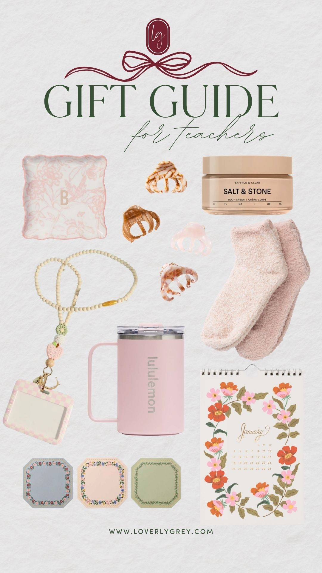 Thoughtful, practical, and full of appreciation — my Gift Guide for Teachers is packed with meaningful finds they’ll actually use and love. From cozy favorites to classroom essentials, these gifts are perfect for showing a little extra gratitude this holiday season! 🍏✏️

#GiftGuide #TeacherGifts #GiftsForTeachers #Loverly Grey #HolidayGiftGuide #AffordableGifts #ThankYouGifts #HolidayShopping #GiftIdeas #ChristmasGifts #TeacherAppreciation #ThoughtfulGifts #GiftGuide2025



#LTKHoliday #LTKBeauty #LTKGiftGuide