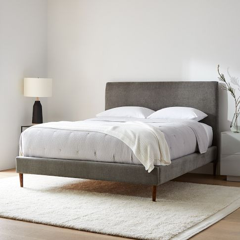 Andes Bed - Wood Legs | West Elm (US)