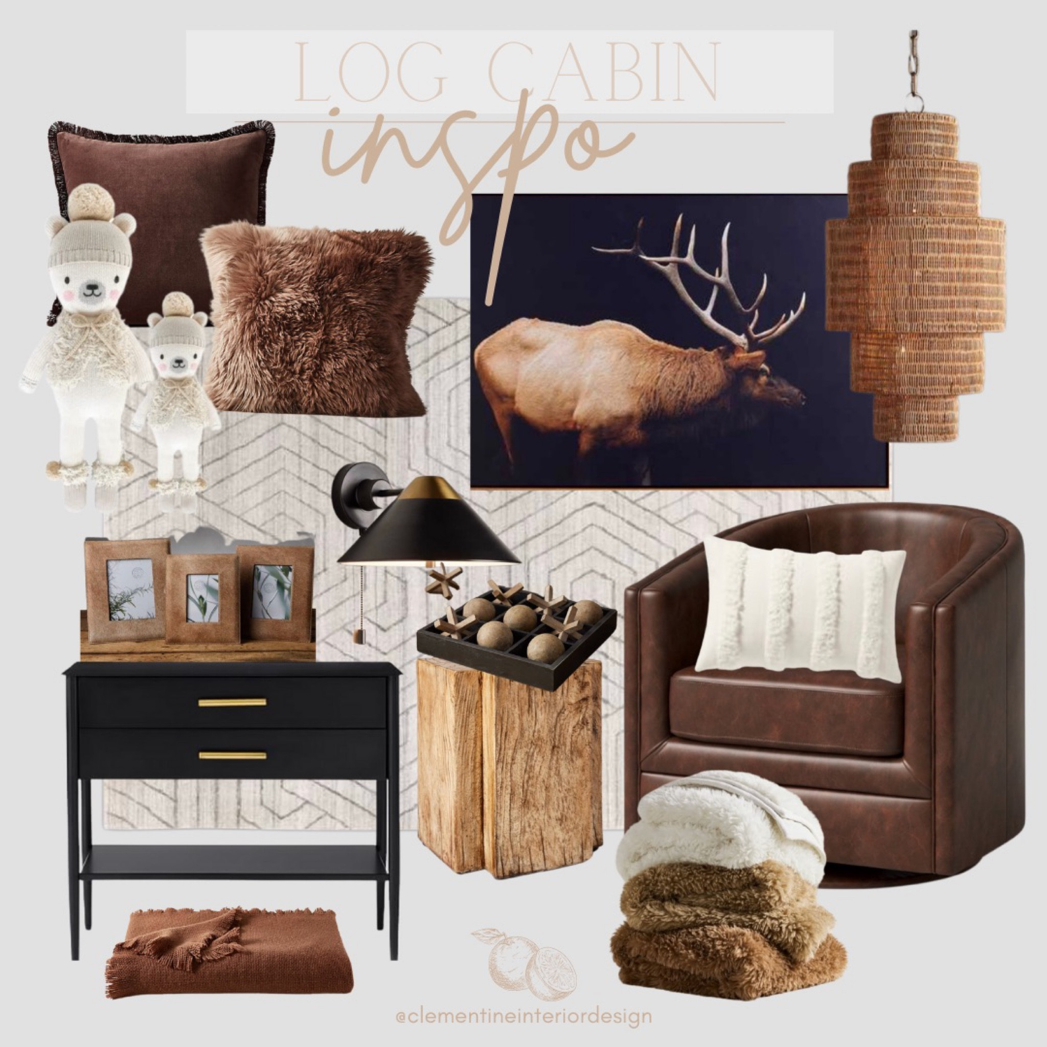 Cozy up in this log cabin inspired kids room🤎

Faux leather chair. Caribou wall art. Metalwork nightstand. Black nightstand. Faux fur. Throw blankets. Cuddle and kind dolls. Faux wood accent table.

#LTKhome #LTKkids #LTKfamily