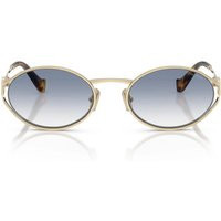 Miu Miu Sunglasses Mu52 Y Zvn80 O Pale Gold/Transparent Blue Gradient Women | Balardi (US & Canada)