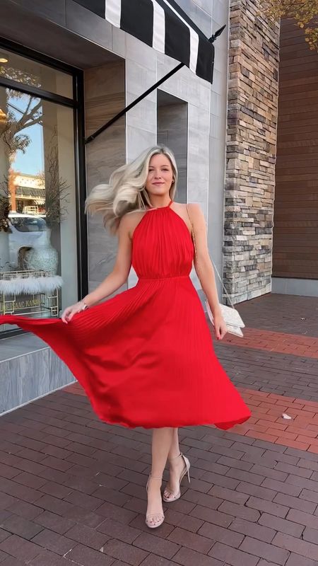 Holiday red dresses. Linking similar options. 

Christmas party dress, holiday outfit 

#LTKSeasonal #LTKHoliday