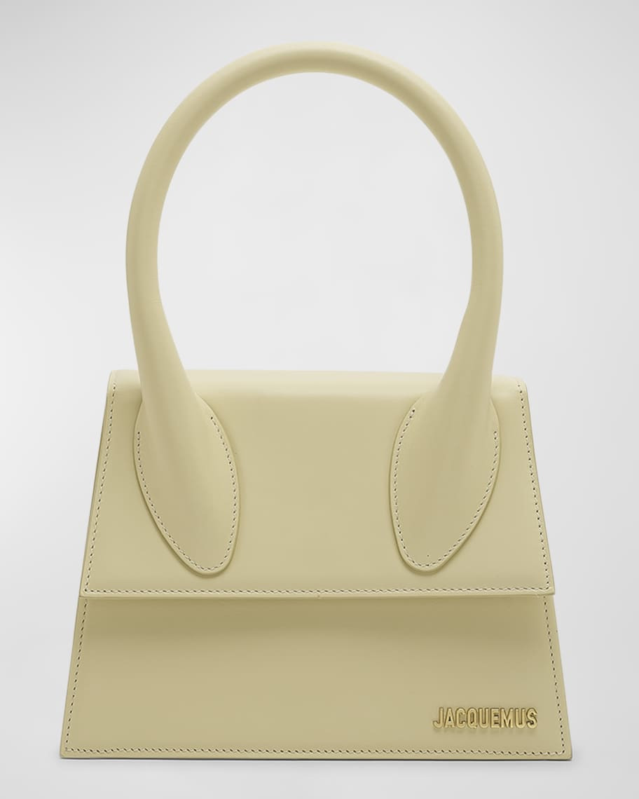 Jacquemus Le Grand Chiquito Leather Top-Handle Bag | Neiman Marcus