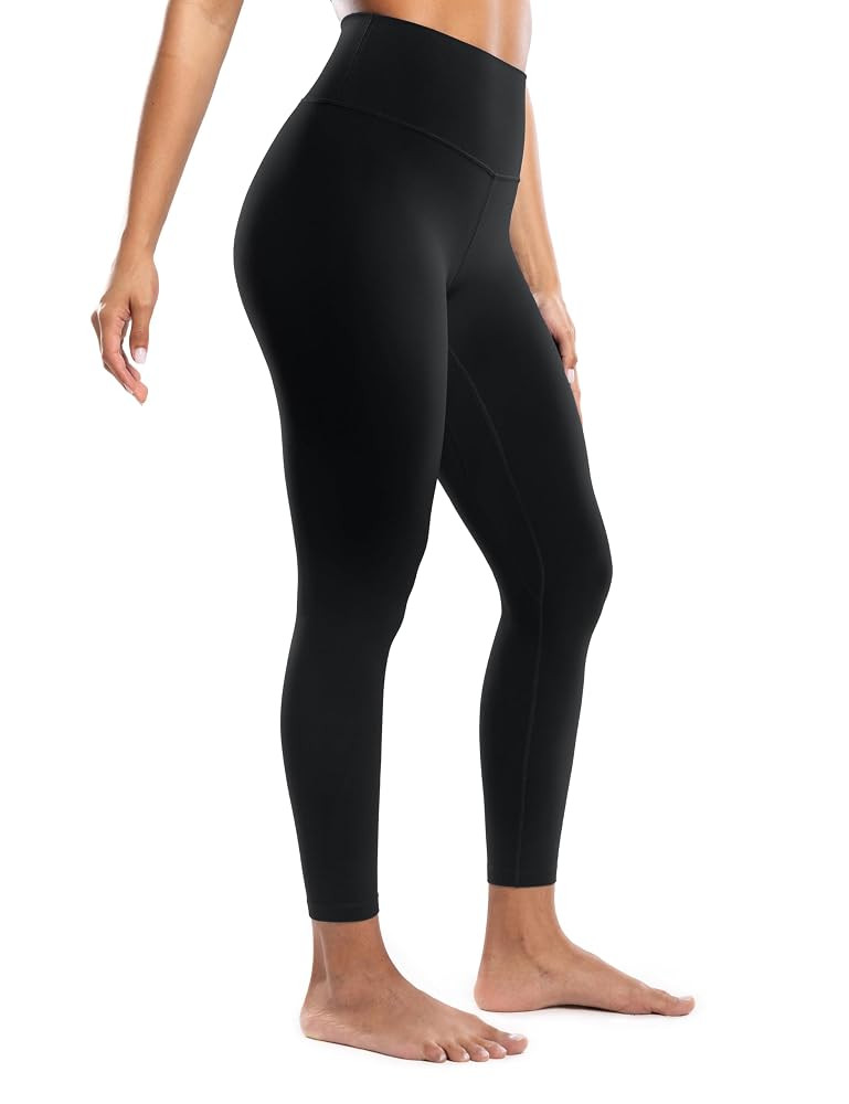 Workout Leggings for Women Yoga Pants High Waisted Athletic Tights Silky Feel Soft 25" /28" Gym A... | Amazon (US)