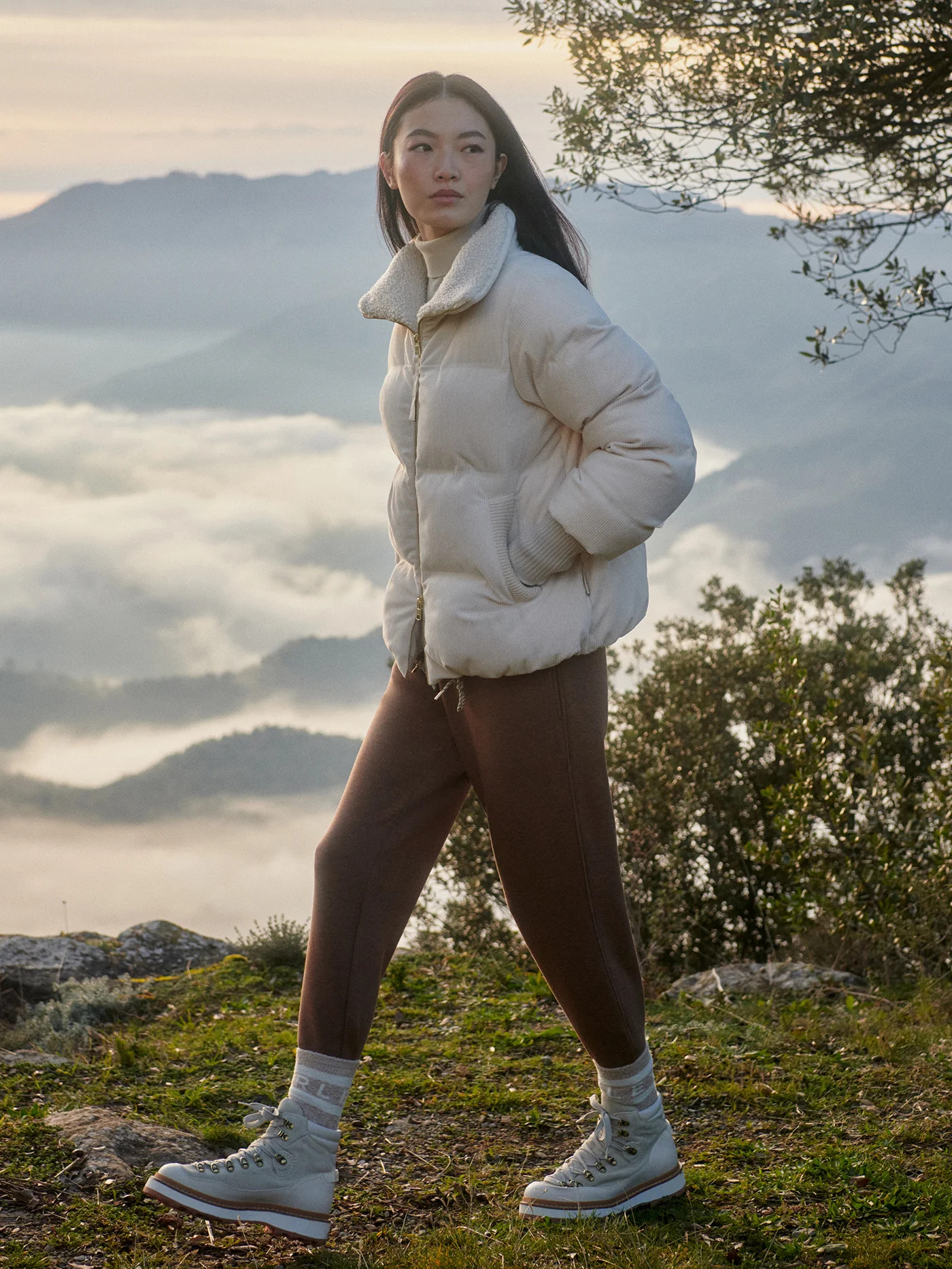 Brackley Cord Puffer Jacket | Varley UK | Varley UK