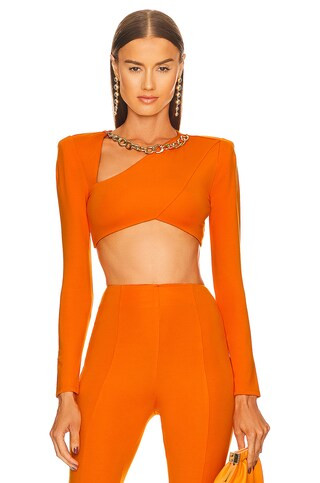 Michael Costello x REVOLVE Miki Top in Orange from Revolve.com | Revolve Clothing (Global)