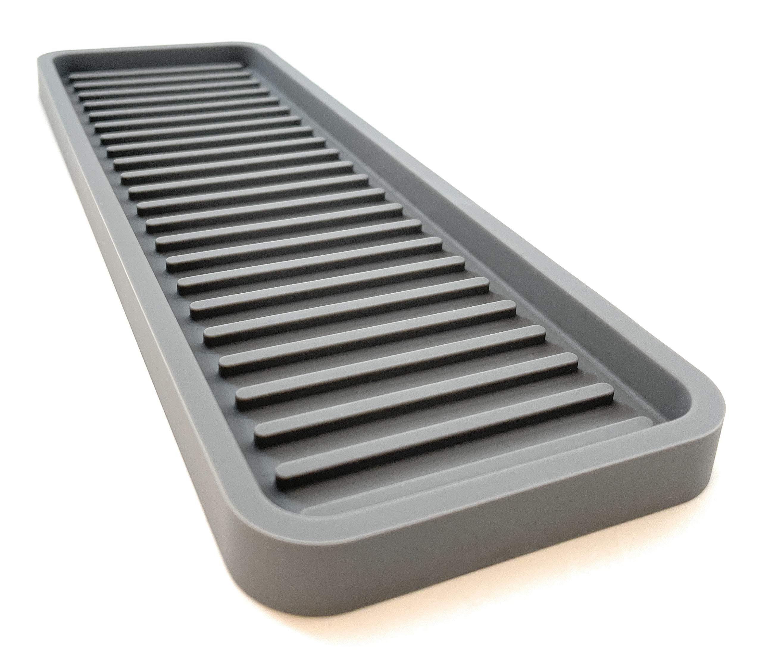 Happitasa Silicone Kitchen Sink Organizer Tray, Sponge Holder and Countertop Protector | Bathroom... | Amazon (US)