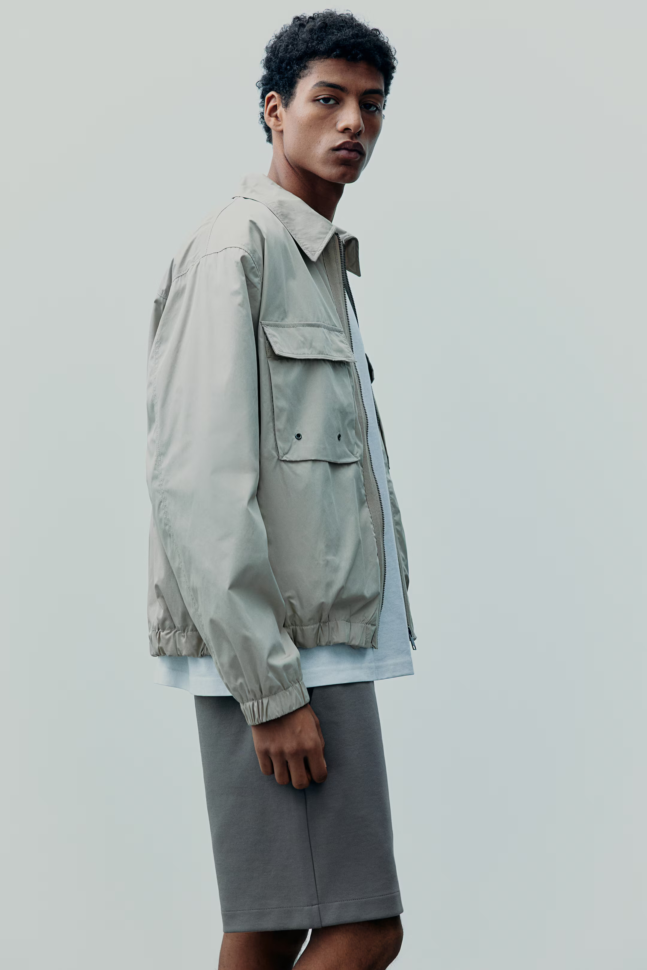 Loose Fit Utility Jacket | H&M (US + CA)