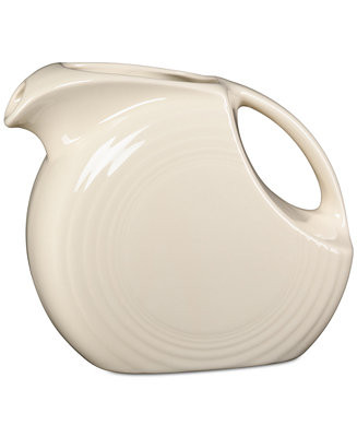 Linen Large Disk Pitcher, 67 oz. | Macy's