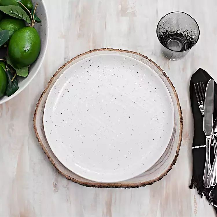 Cream Simple Things Dinner Plate | Kirkland's Home