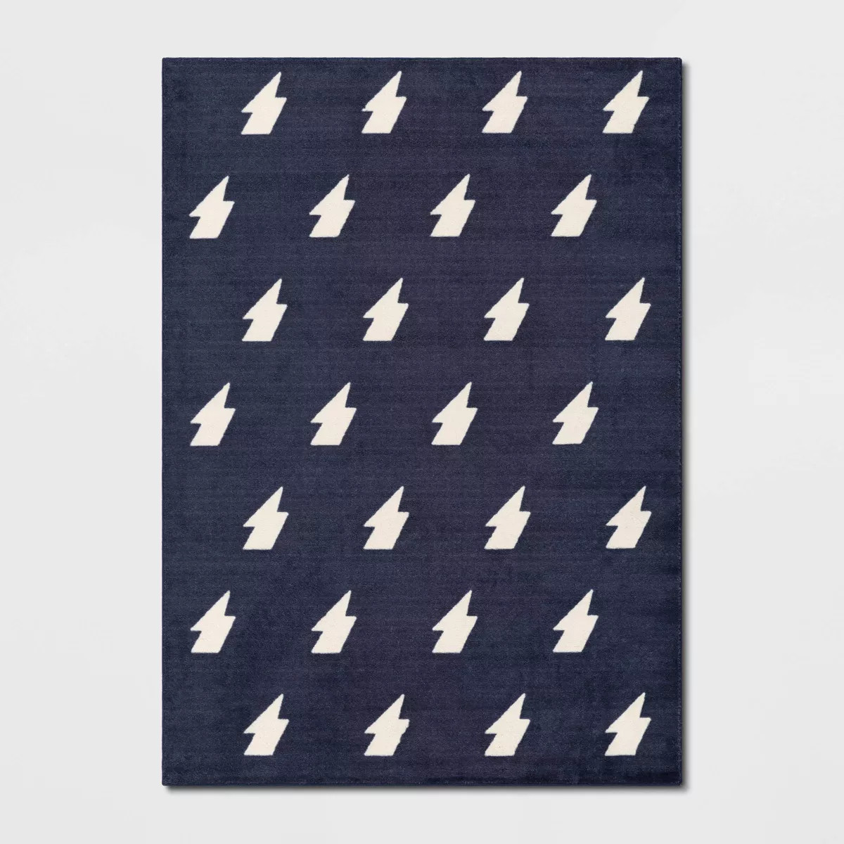 Lightning Bolt Kids' Rug Blue - Pillowfort™ | Target
