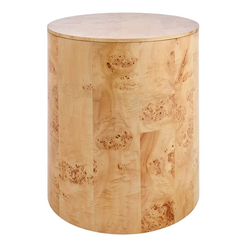 Teagan Accent Table, Natural, Wood, sold by At Home | At Home
