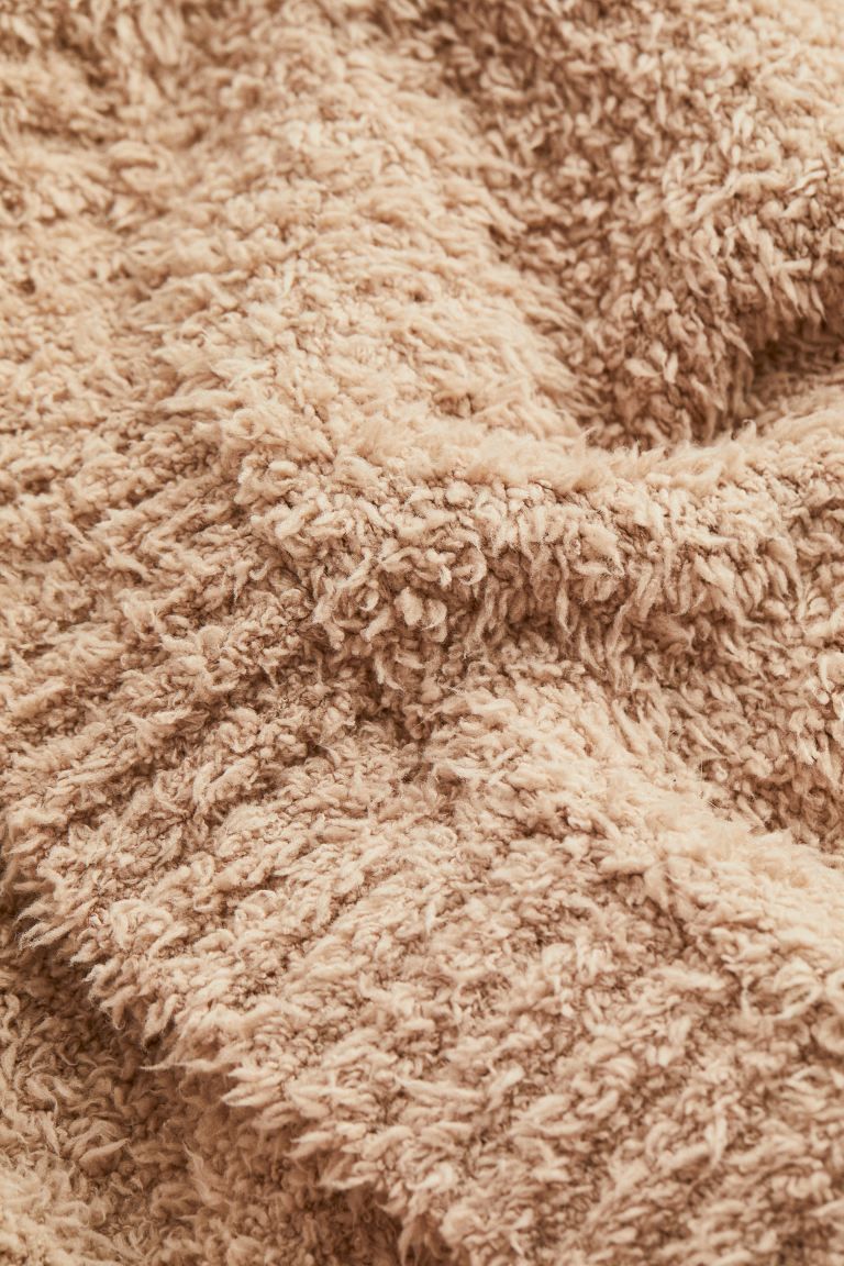 Fluffy Bathrobe - Light beige - Ladies | H&M US | H&M (US + CA)