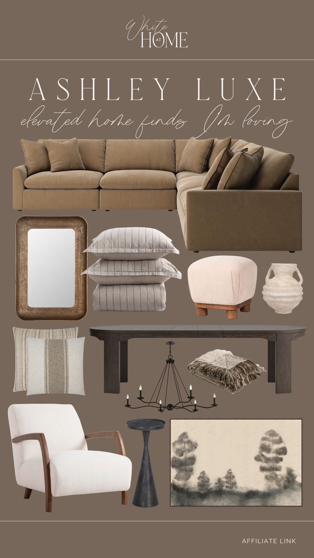 Ashley Home just launched a new collection of luxury home finds and favorites! Ashley Luxe has the prettiest earthy tones, organic finishes, and elevated styles that allow you to achieve a high end look for a much more reasonable price!

#LTKHome