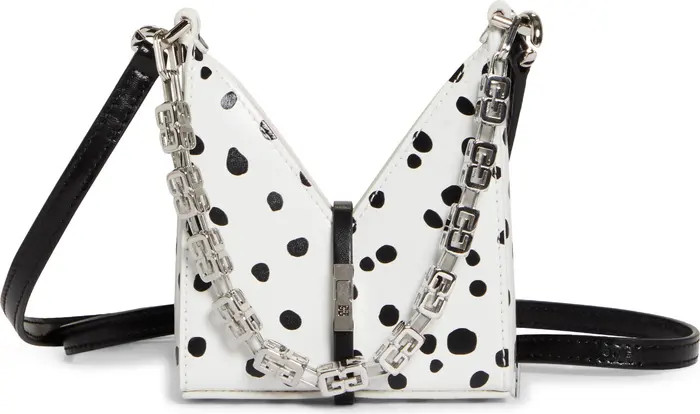Givenchy Disney x Givenchy '101 Dalmatians' Micro Moon Cutout Leather Crossbody Bag | Nordstrom | Nordstrom