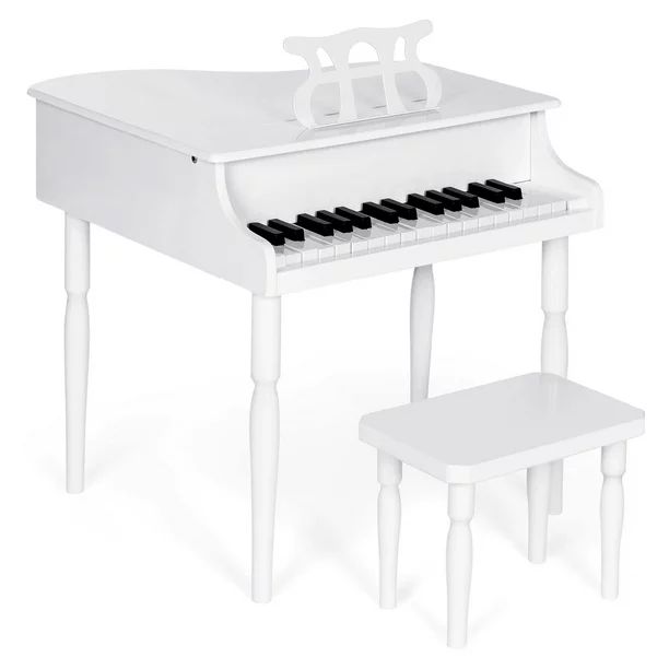 Best Choice Products Kids Classic 30-Key Mini Piano w/ Lid, Bench, Foldable Music Rack, Song Book... | Walmart (US)
