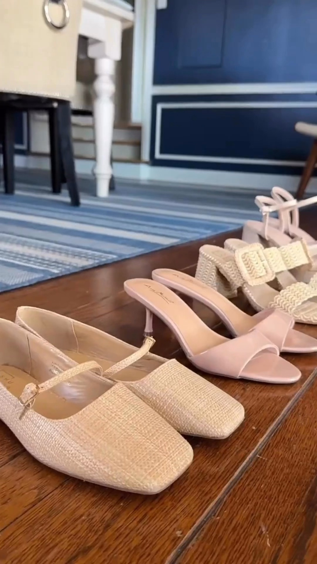 Neutral heels that works best with shorts for summer. 

#LTKOver40 #LTKootd #LTKSeasonal