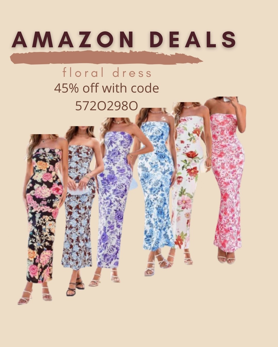 $20 ends 4/27

Amazon fashion
Amazon deals
Floral dress
Wedding guest dress
Resort dress
Party dress
Strapless dress


#LTKSaleAlert