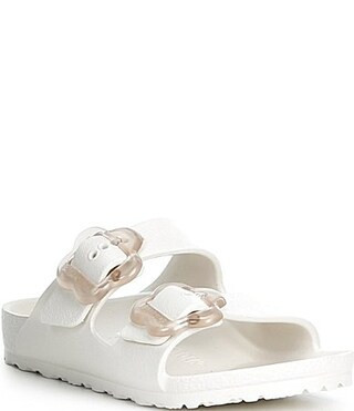 Birkenstock Girls' Arizona EVA Flower Buckle Sandals Youth - 1 Youth | Dillard's