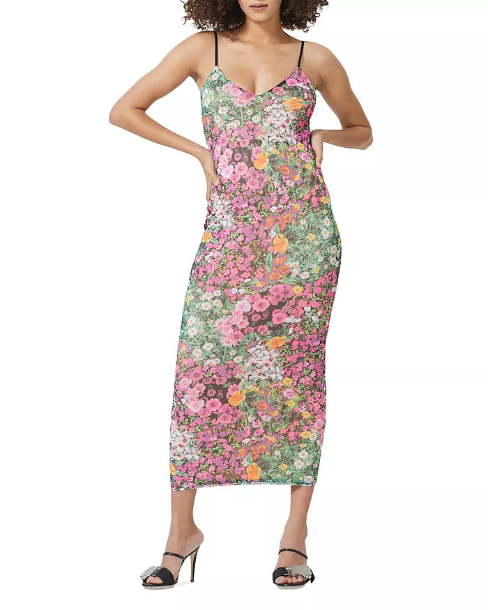 Amina Mesh Slip Bodycon Dress | Bloomingdale's (US)