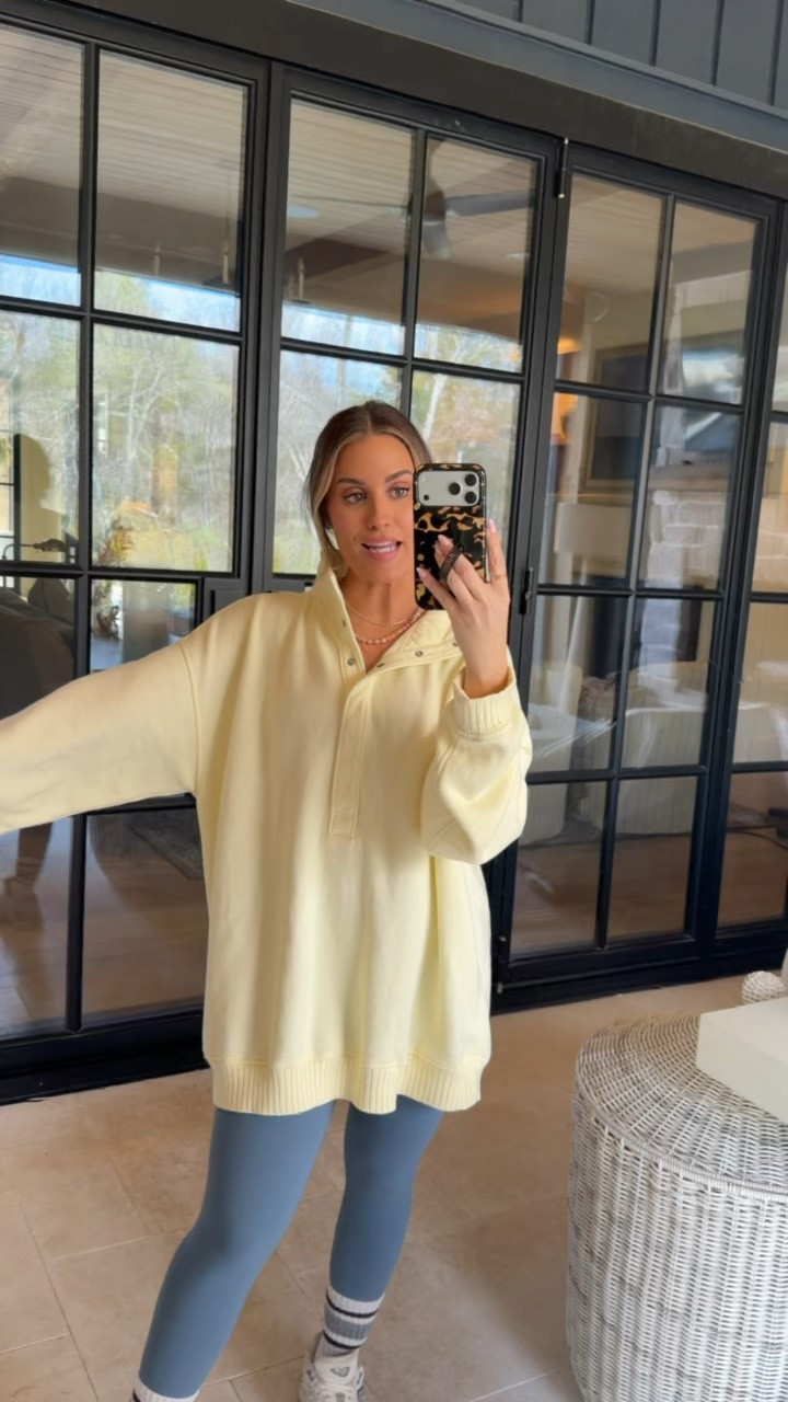 Linking my recent Aerie order I got last week in store! Wearing small in pullover, size 4 in leggings (from Lululemon) and shoes run tts 🤍 

Spring loungewear || Aerie Haul || Aerie loungewear || spring outfits 

#LTKSaleAlert #LTKootd #LTKSeasonal