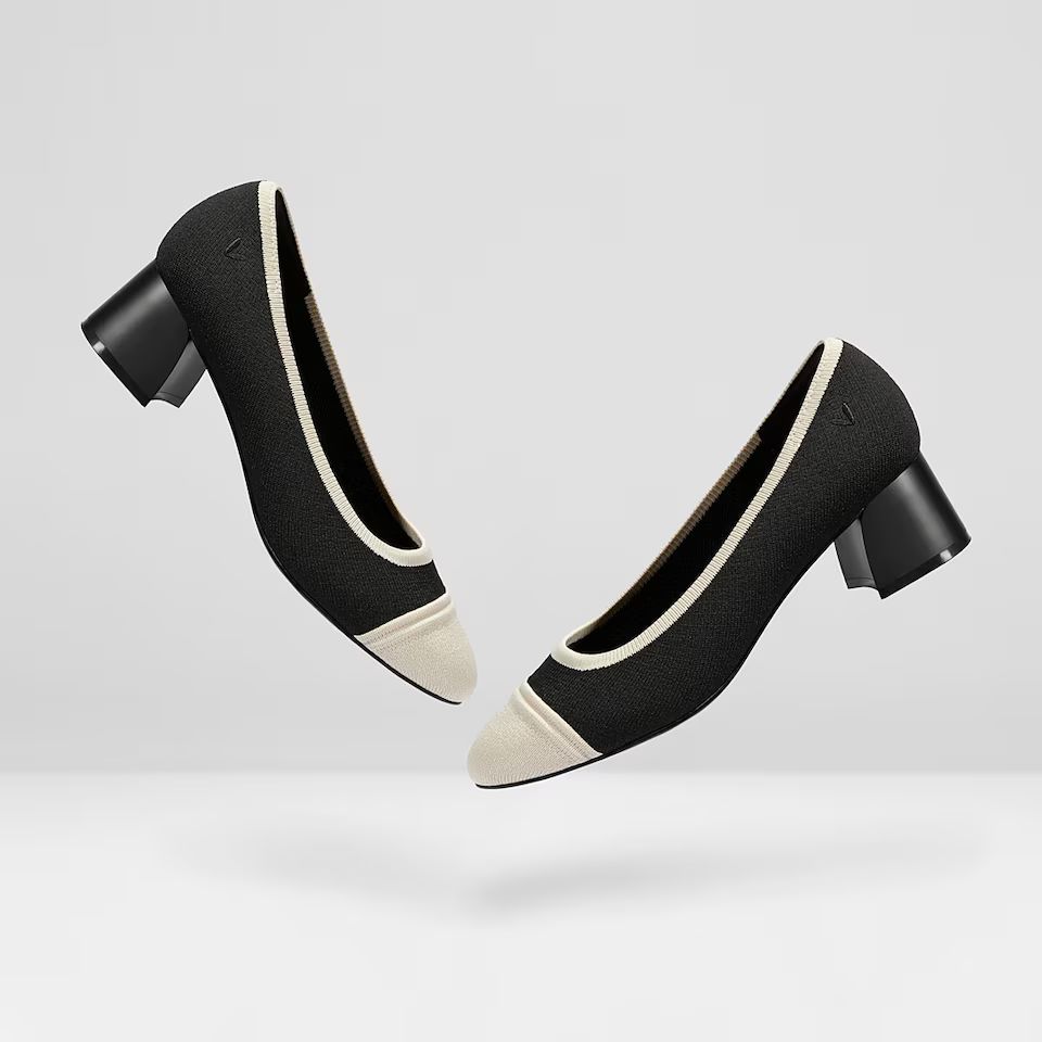 Round-Toe Chunky Heels | VIVAIA