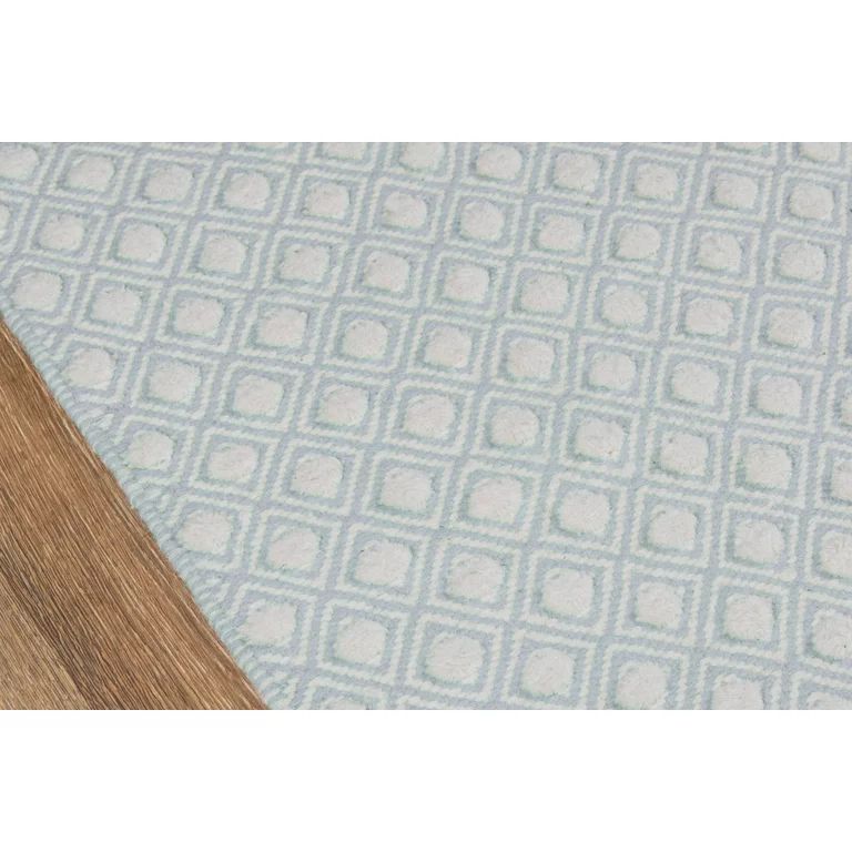 Erin Gates by Momeni Langdon Windsor Blue Hand Woven Wool Area Rug 2' X 3' | Walmart (US)