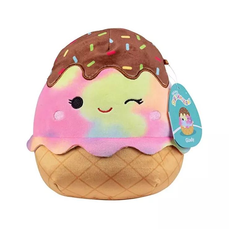 Squishmallow 8" Tie Dye Ice Cream Plush - Cute and Soft Stuffed Animal Toy - Official Kellytoy - ... | Target