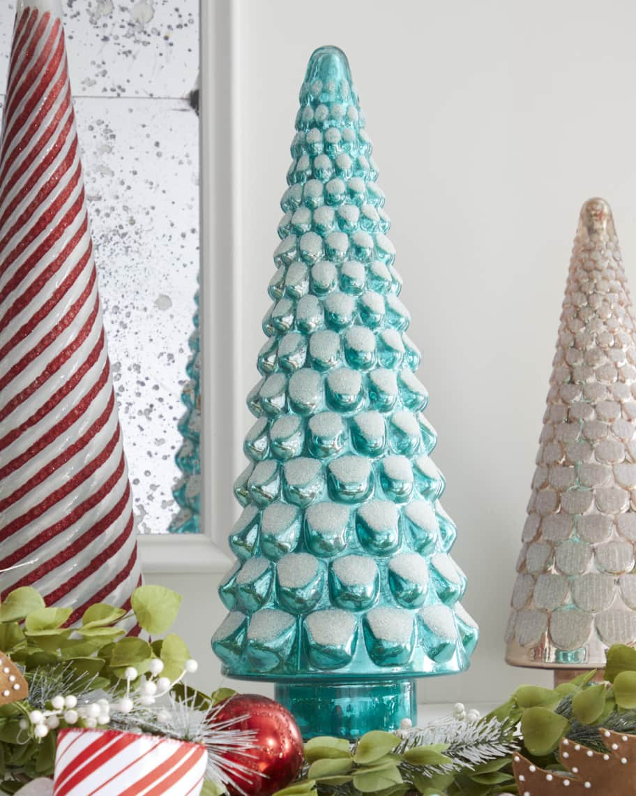 Neiman Marcus 22" Shiny Tree with Glitter | Neiman Marcus