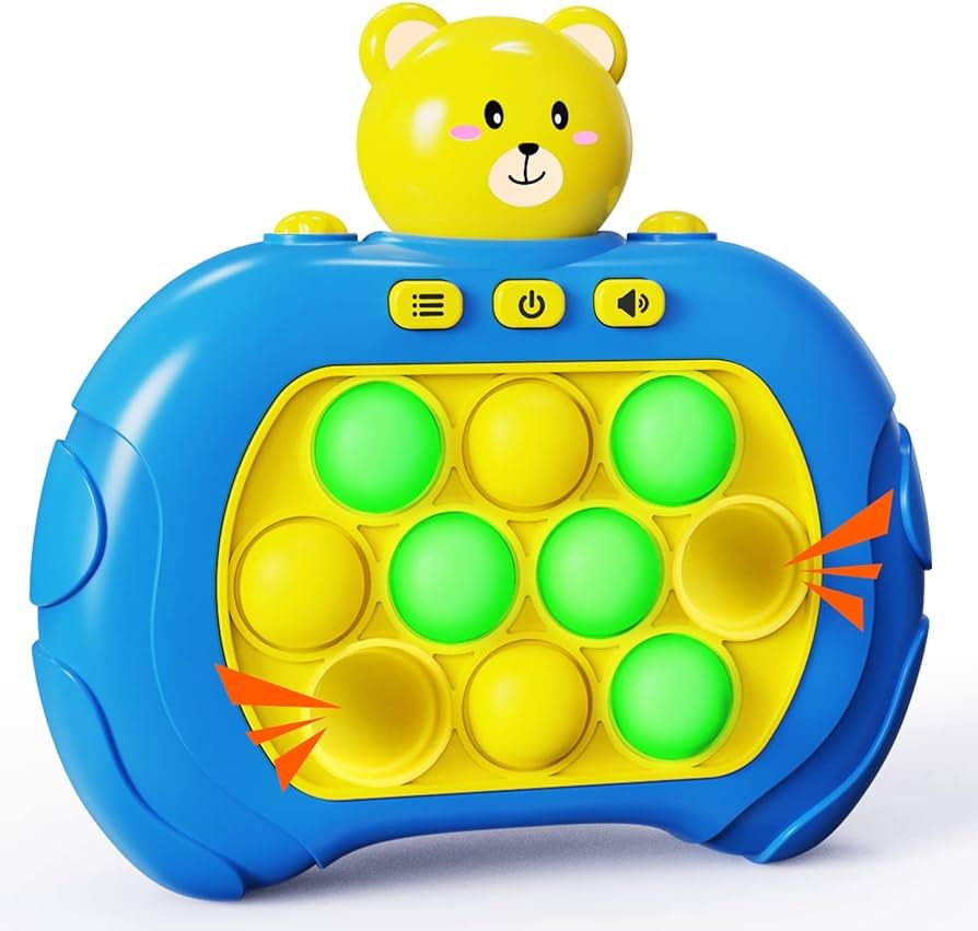 Aliex Sensory Pop Fidget Toys for Kids 3-12,Handheld Game for Kids, Light-up Fidget Games,Educati... | Amazon (US)