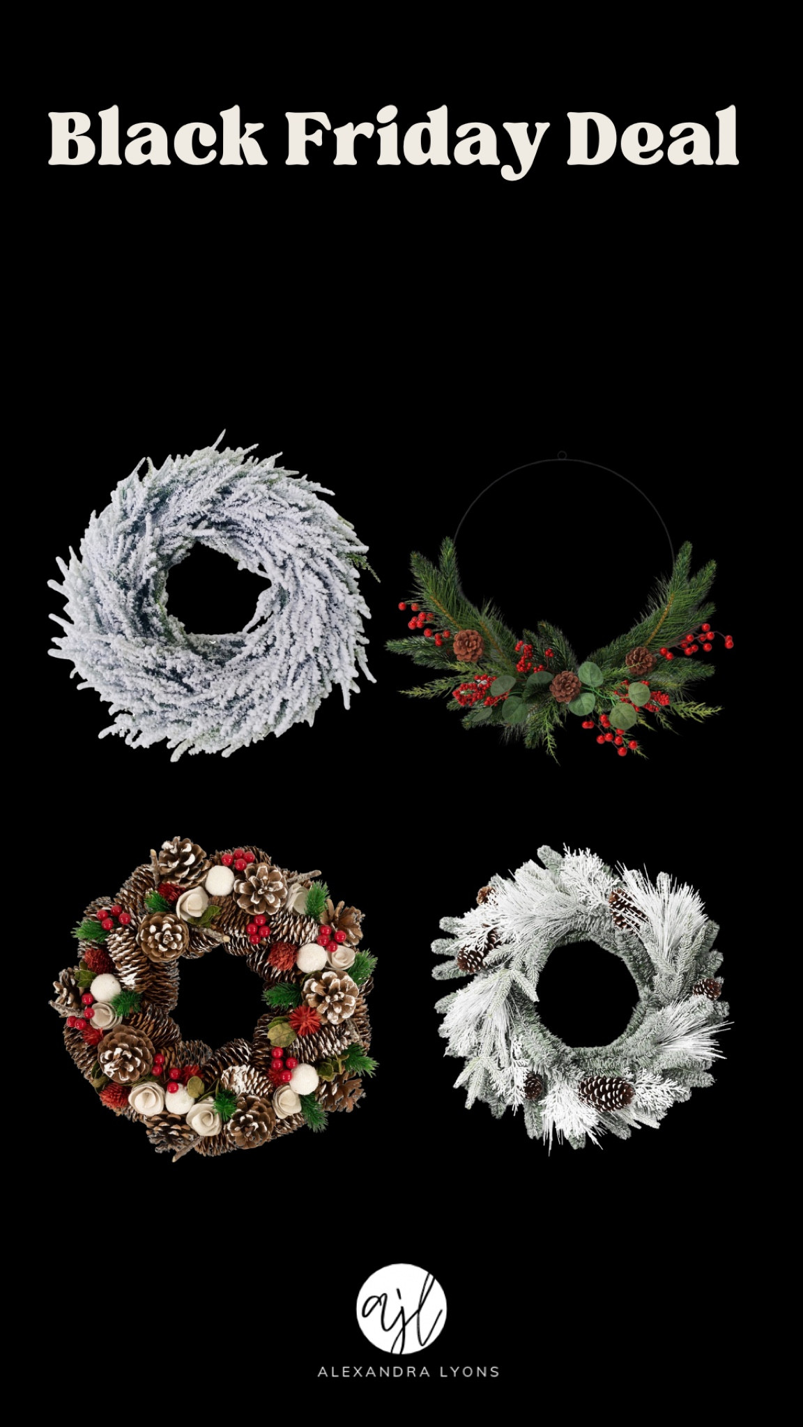 BLACK FRIDAY DEAL
Christmas wreath
Holiday decor
Under $30
Target find
Christmas
Cyber week
Sale

#LTKSeasonal #LTKHoliday #LTKCyberWeek